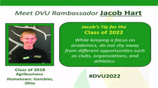 Information regarding Rambassador Profile Jacob is as follows Start date is March 08 2018 and End Date is May 19 2018 and Group Name is Admission and File is Browse (for all other file formats) and File Name is Rambassador-Profile-Template-for-DVUTube-Jacob_comp.jpg and Screen Location is Main and Name is Maureen Doyle and Email is maureen.doyle@delval.edu and Name of Ad/Event is Rambassador Profile Jacob and Affiliation is Recognized Student Organization and