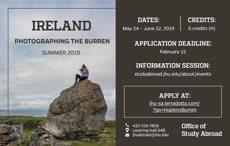Information regarding Summer Ireland Info Session is as follows Create Your Own Tags: is #StudyAbroad and Start date is February 11 2019 and End Date is February 15 2019 and File is Browse and Affiliation is Department and File Name is 1549911301_comp.jpg and Name is Jessica Mervis and Group Name is JHU Office of Study Abroad and Email is jmervis1@jhu.edu and Panel is Main and Name of Ad/Event is Summer Ireland Info Session and