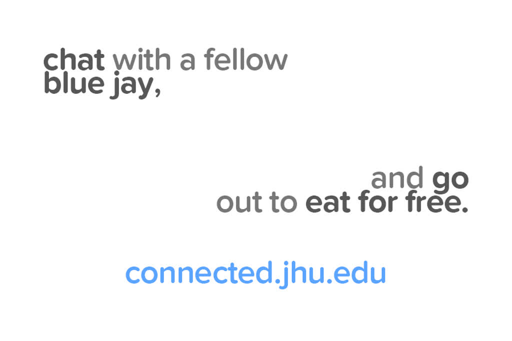 Information regarding JHConnect is as follows Start date is October 08 2018 and End Date is November 05 2018 and File is Browse and Affiliation is Department and Name is Emily calderone and Email is emily.calderone@jhu.edu and Group Name is Homewood Student Affairs and File Name is Orca-TV-Ad-2_comp.jpg and Name of Ad/Event is JHConnect and Panel is Main and