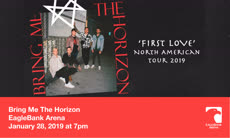 Information regarding Bring Me The Horizon is as follows Start date (when you would like your content to be posted) is October 05 2018 and End Date (when you would like your content to be removed from the screens) is January 28 2019 and Name of Ad/Event is Bring Me The Horizon and File is Browse and File Name is BMTH-01_comp.jpg and Panel for your ad to be displayed is Main and Affiliation is Mason Department and Name is Nhi Nyugen and Email is nnguye@gmu.edu and Group Name is shopMason and