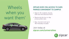 Information regarding Zipcar is as follows Start date (when you would like your content to be posted) is July 02 2019 and End Date (when you would like your content to be removed from the screens) is August 01 2019 and File is Browse and File Name is UNI_Orientation-DigitalScreen_comp.jpg and Name is Janet Walker and Email is jwalker8@gmu.edu and Panel for your ad to be displayed is Main and Affiliation is Mason Department and Group Name is Parking and Transportation and Name of Ad/Event is Zipcar and
