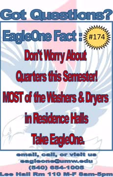 Information regarding EagleOne Facts is as follows Start date is October 13 2017 and End Date is October 23 2017 and File is Browse and Affiliation is Department and Group Name is EagleOne Card Canter and Name of Ad/Event is EagleOne Facts and File Name is EO-Fact-1741_comp.jpg and Name is Maie Makin and Email is mmakin2@umw.edu and Panel is Side and