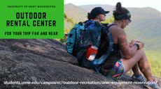 Information regarding Rental Center is as follows Start date is February 12 2018 and End Date is May 04 2018 and File is Browse and Affiliation is Department and Name is Elizabeth Wainer and File Name is Eagle-eye-Orec_comp.jpg and Panel is Main and Group Name is Outdoor Recreation and Name of Ad/Event is Rental Center and Email is umworec@mail.umw.edu and