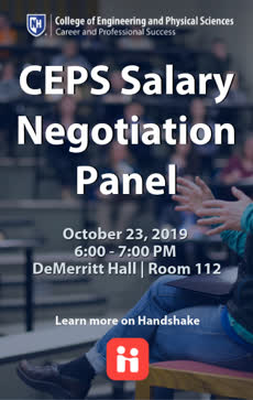 Information regarding CEPS Salary Negotiation Panel is as follows Create Your Own Tag: is #UNHCareer #CareerandProfessionalSuccess and End Date is October 23 2019 and Start date is October 10 2019 and File is Browse and Name of Ad/Event is CEPS Salary Negotiation Panel and Affiliation is Department and File Name is Fall-2019-Salary-Negotiation-Panel-TV-Portrait_comp.jpg and Name is Megan Pardy-Gokcu and Email is megan.pardygokcu@unh.edu and Panel is Side and Group Name is UNH CaPS and