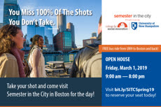 Information regarding Semester in the City: Boston Open House is as follows Start date is February 05 2019 and End Date is February 28 2019 and File is Browse and Name is Cathy Meyer and Email is cathy.meyer@unh.edu and Affiliation is Department and File Name is SITC-SPR19-Open-House-UNH-900x600_comp.jpg and Panel is Main and Name of Ad/Event is Semester in the City: Boston Open House and Group Name is UNH Center for Social Innovation and Enterprise and